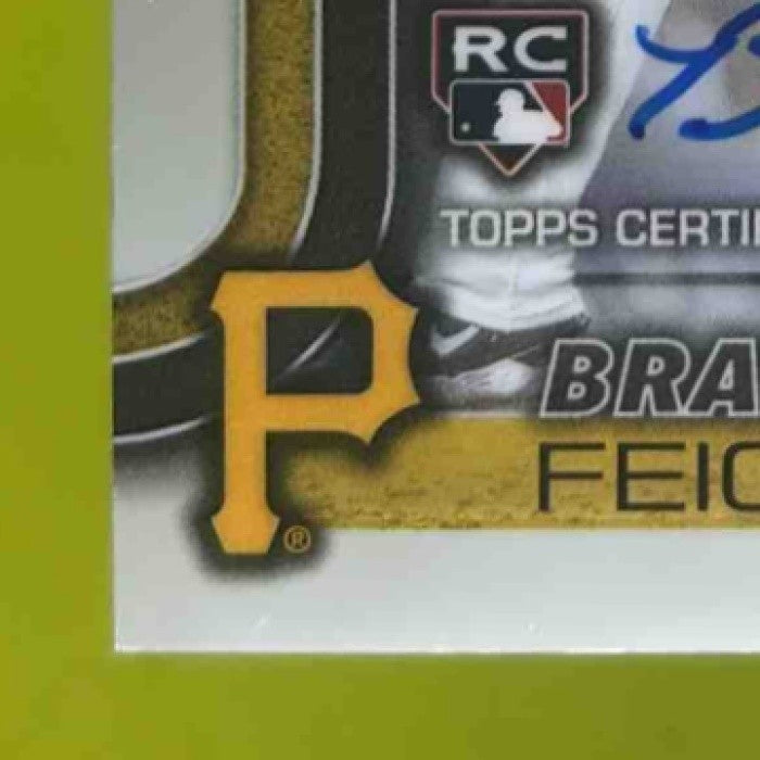 2025 Topps Chrome Brady Feigl Rookie Auto #RA-BF RC Pittsburgh Pirates