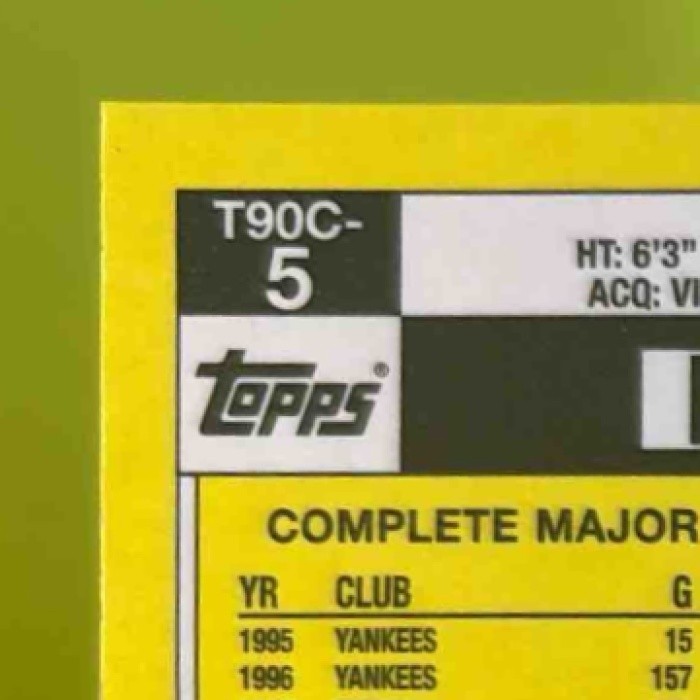 2025 Topps Derek Jeter 1990 Baseball Chrome Silver Pack #T90C-5 New York Yankees