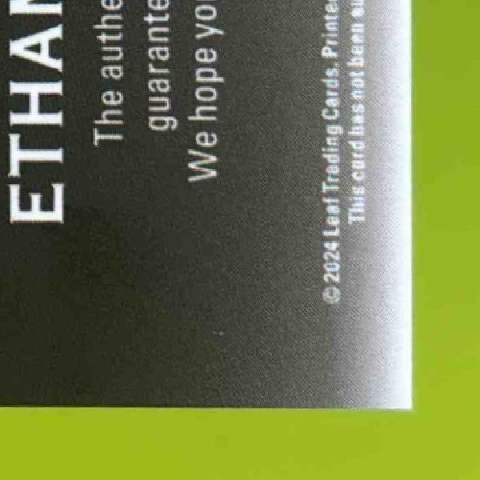 2024 Leaf Metal Ethan Anderson Diamond Wonders Gold 1/1 #DW-EA1 Auto