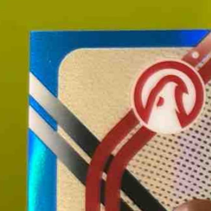2025-26 Topps Chrome Asa Newell Next Stop Signature Blue /150 RC Auto Hawks
