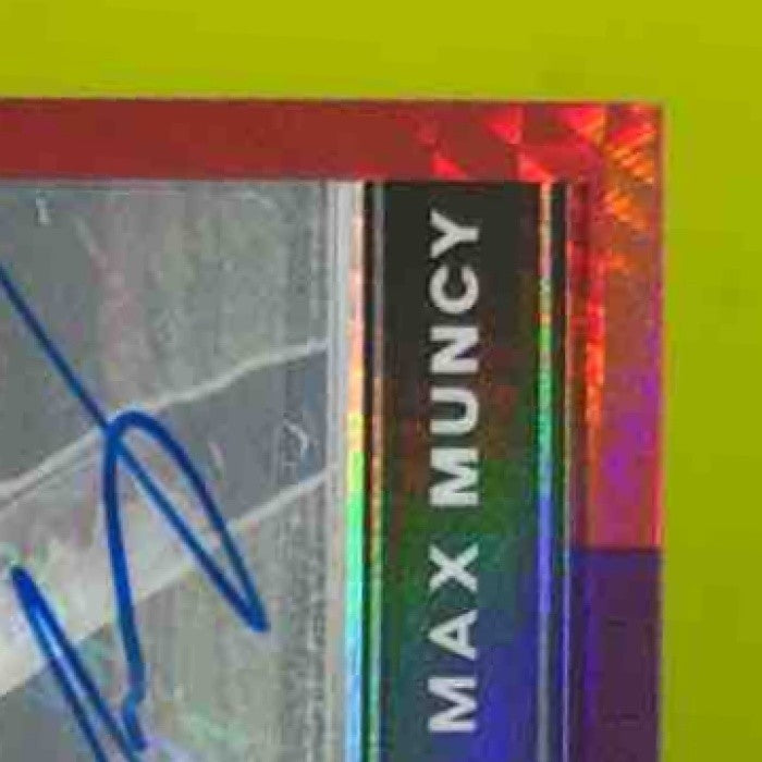 2021 Panini Prizm Draft Picks Max Muncy Auto Red #PDP25