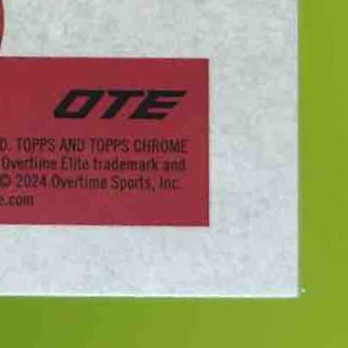 2023-24 Topps Chrome Overtime Elite Jahzare Jackson 1976 Basketball Blue /99