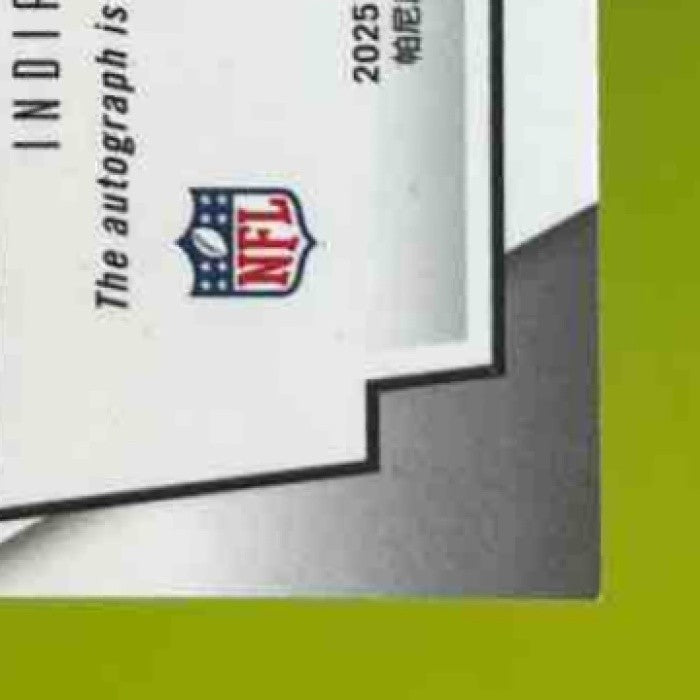 2025 Panini Prizm Riley Leonard Significant Signatures RC Auto Colts