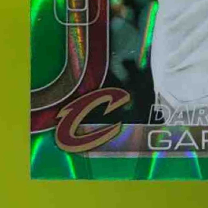 2025-26 Topps Chrome Darius Garland Green Raywave /99 #76 Cleveland Cavaliers