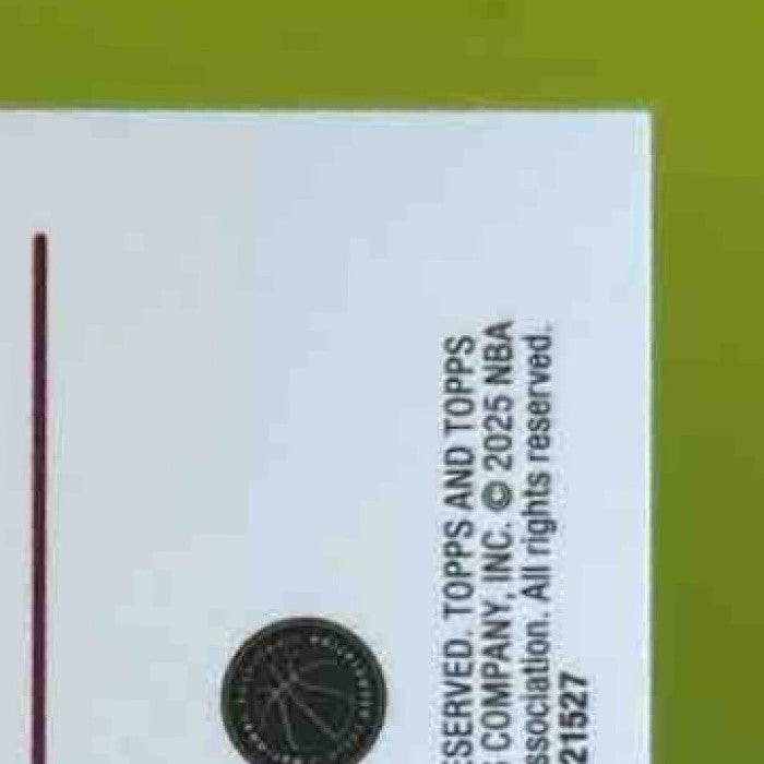 2025-26 Topps Chrome Darius Garland Green Raywave /99 #76 Cleveland Cavaliers