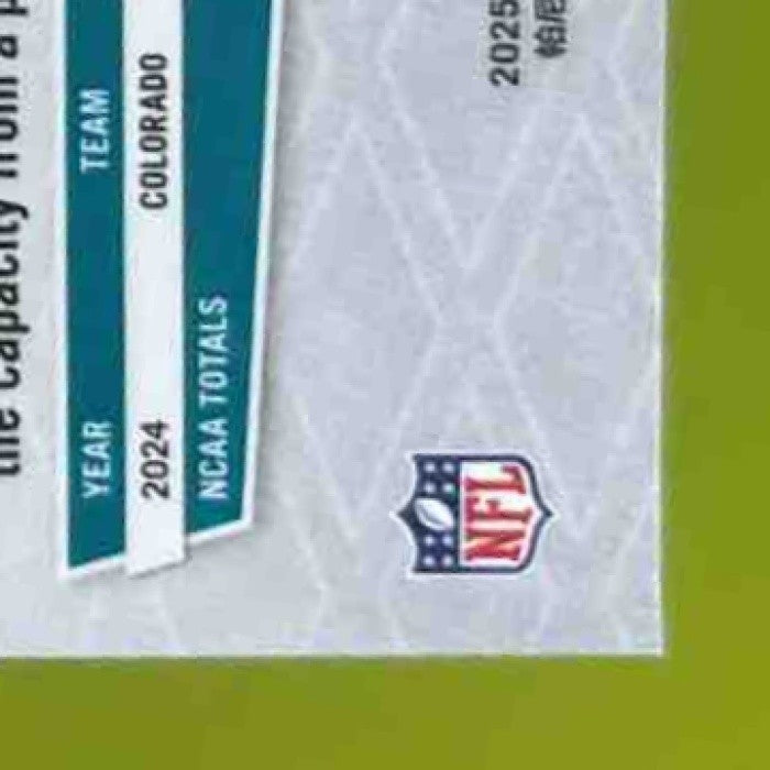 2025 Panini Phoenix Travis Hunter Silver Seismic #157 RC Jacksonville Jaguars