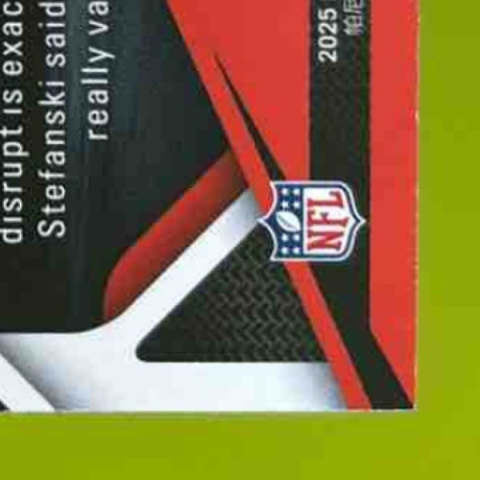 2025 Panini Certified Mason Graham Rookies Mirror Orange 4/149 Cleveland Browns