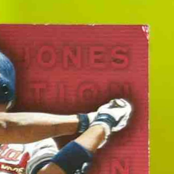 2002 Leaf Andruw Jones Game Collection #AJ-B MEM Atlanta Braves