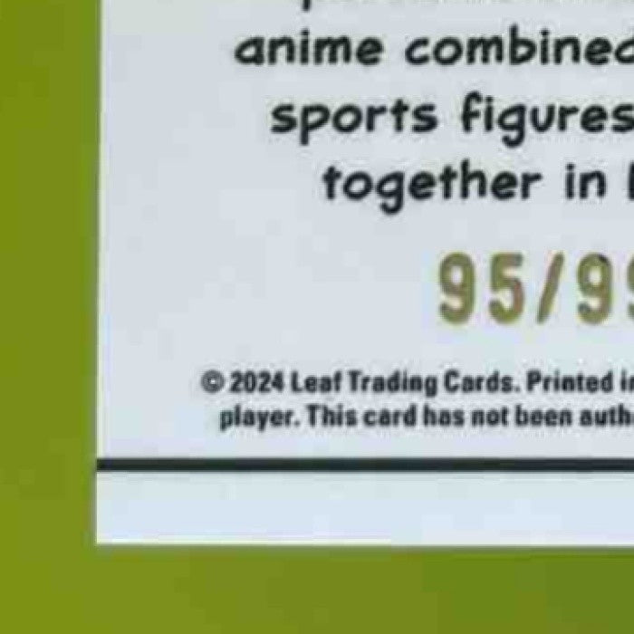 2024 Leaf Anime Nation Series 2 Dylan Crews /99 #AN2B-38