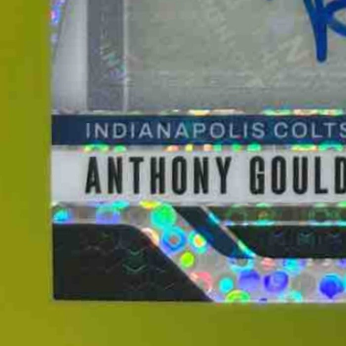 2024 Panini Prizm Anthony Gould Auto No Huddle #305 RC Indianapolis Colts