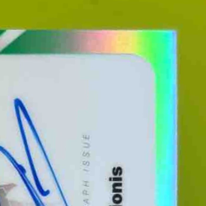2025-26 Topps Chrome Kasparas Jakucionis Next Stop Signature Green /99 RC Auto