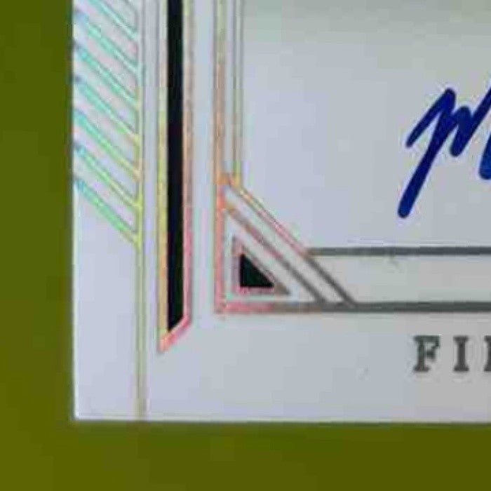 2023 National Treasures Marvin Mims Field Pass Auto Silver /10 Denver Broncos
