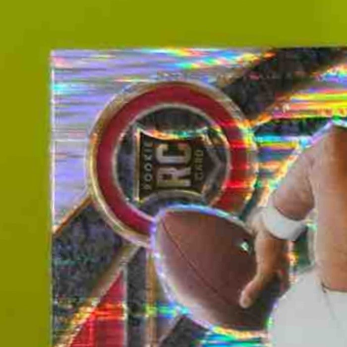 2024 Panini Select Michael Penix Jr. Black and Red Shock #235 RC Atlanta Falcons