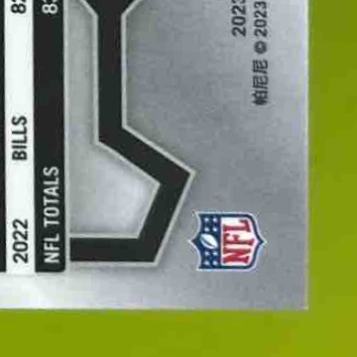 2023 Panini Prizm Damar Hamlin No Huddle Red 33/70 #27 Buffalo Bills
