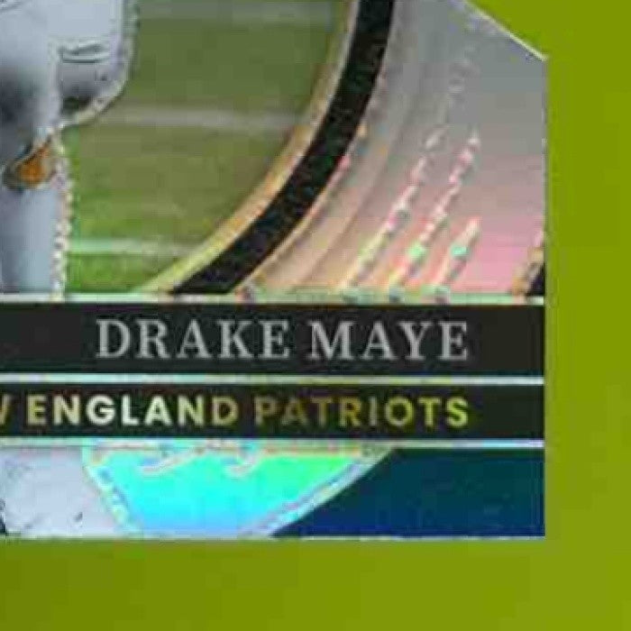 2024 Panini Select Drake Maye Silver Prizm Die-Cut #218 RC New England Patriots