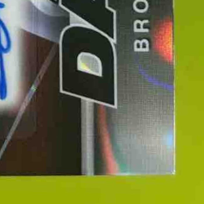 2025 Leaf Baseball Nation Brody Brecht New Dawn Auto Lava Silver 2/15 #NA-BB1