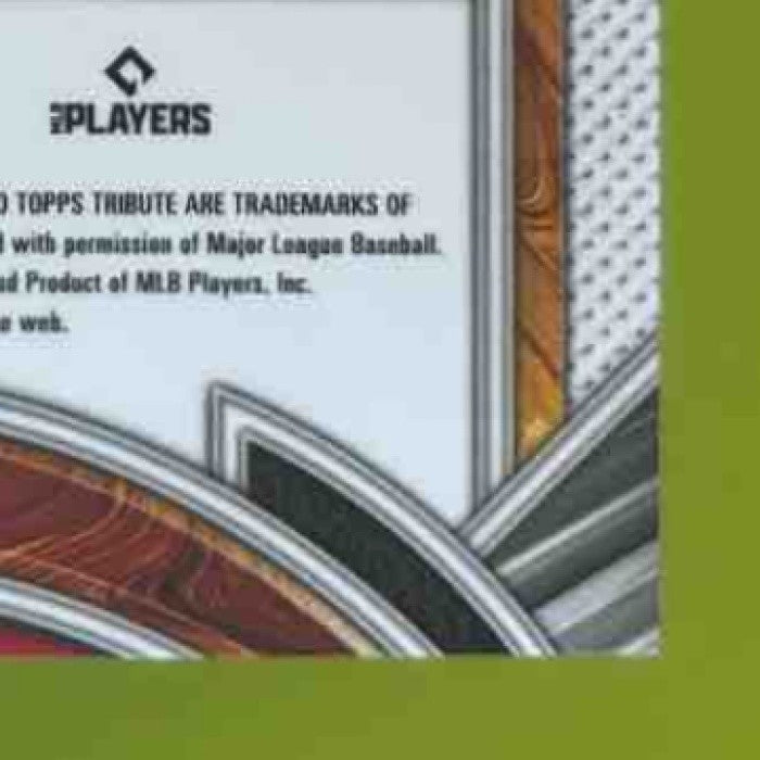 2023 Topps Tribute Mike Trout Stamp of Approval GAME USED Relics Purple 39/50