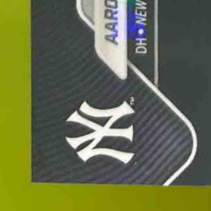 2025 Topps Now Aaron Judge Gold Foil 2/50 #410 New York Yankees
