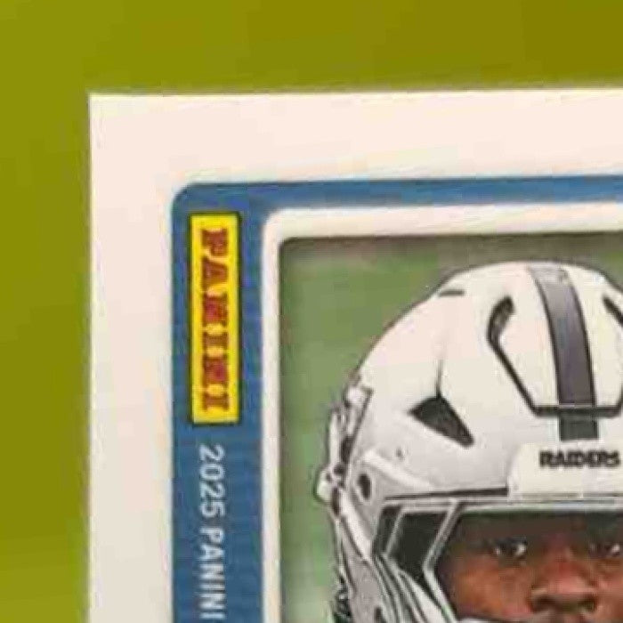 2025 Donruss Optic Ashton Jeanty Purple Shock Prizm #202 Las Vegas Raiders