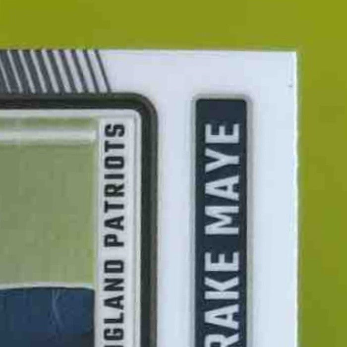 2024 Panini Donruss Optic Drake Maye #229 Rated Rookie New England Patriots
