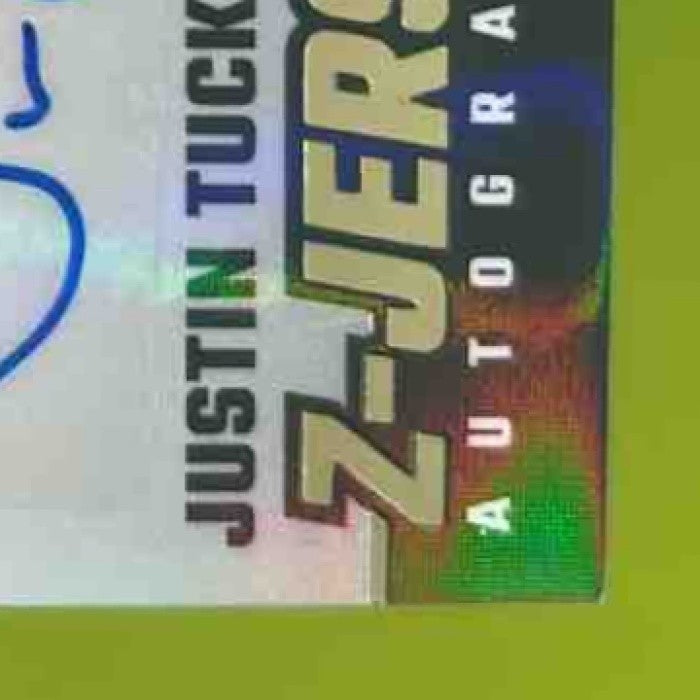 2023 Panini Zenith Justin Tucker Z Jersey Auto /149 MEM Baltimore Ravens