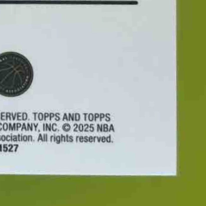 2025-26 Topps Chrome Josh Green Tri-Color Refractor /8 #47 Hornets