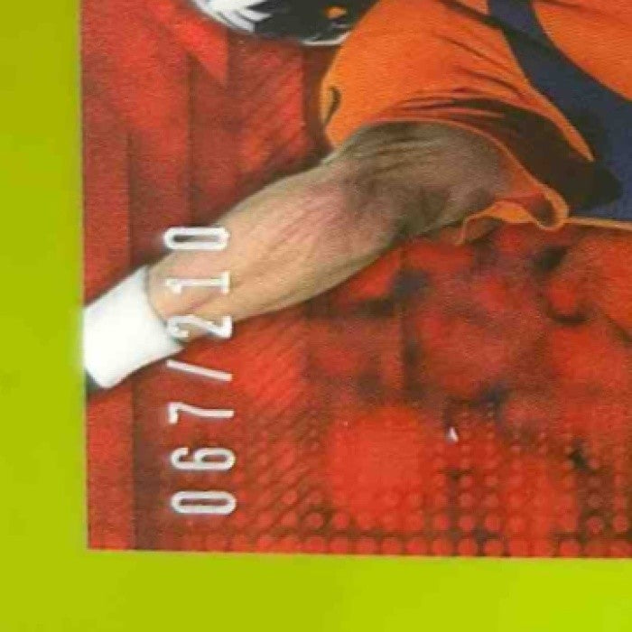 2014 Topps Chrome Mini Peyton Manning 4000 Yard Club Red /210 #6 Denver Broncos