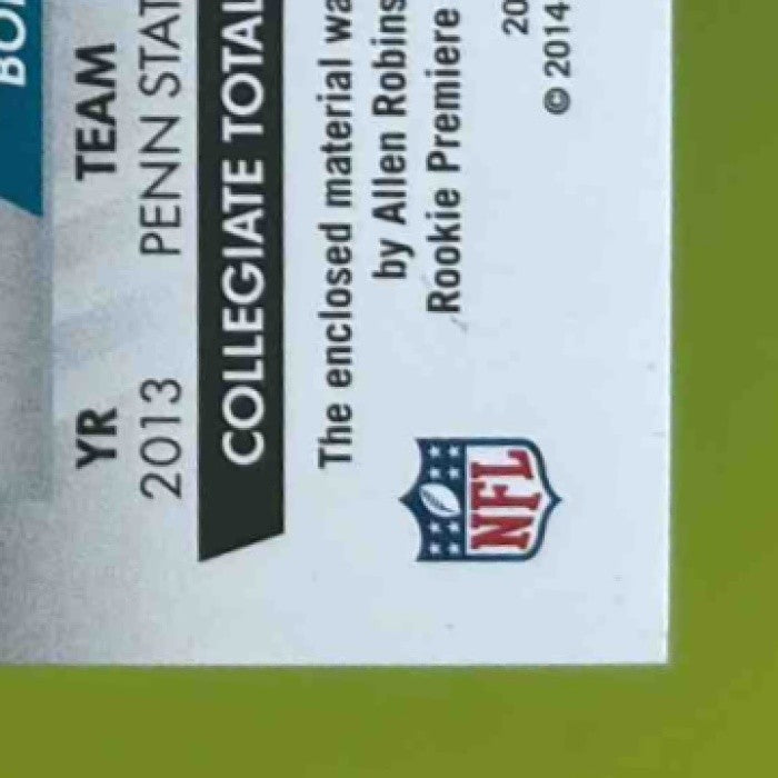 2014 Panini Absolute Allen Robinson Tools of the Trade Quad Patch /99 Jaguars