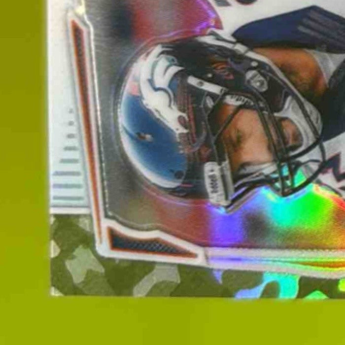 2014 Topps Chrome Mini Wes Welker Camo 63/99 #26 Denver Broncos