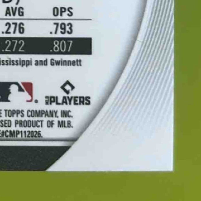 2025 Bowman Chrome Drake Baldwin Blue Geometric /150 #75 RC Atlanta Braves