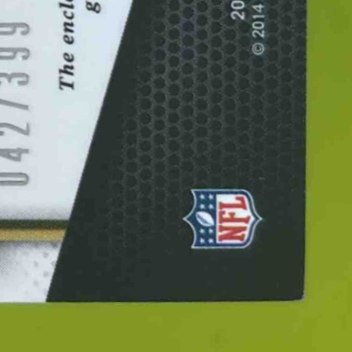 2014 Panini Select Johnny Manziel Rookie Jerseys /399 #RJ-JF RC Cleveland Browns