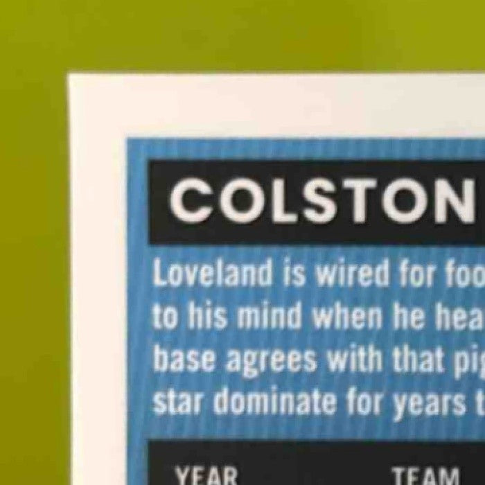 2025 Panini Donruss Optic Colston Loveland Rated Rookie #204 Chicago Bears
