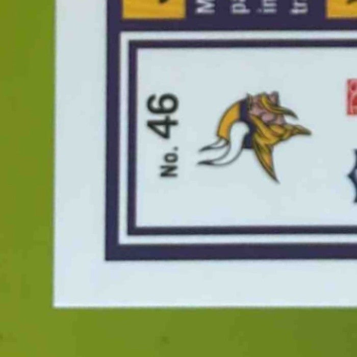 2025 Donruss Optic J.J. McCarthy Aqua /299 Minnesota Vikings