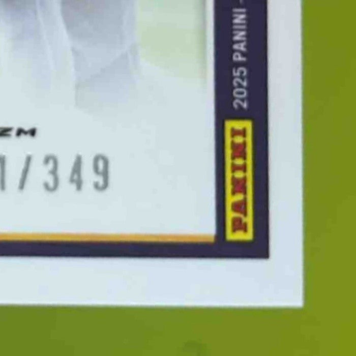 2025 Donruss Optic J.J. McCarthy Aqua /299 Minnesota Vikings