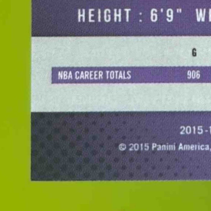 2015-16 Panini Prizm Magic Johnson Light Blue /199 #248 Los Angeles Lakers