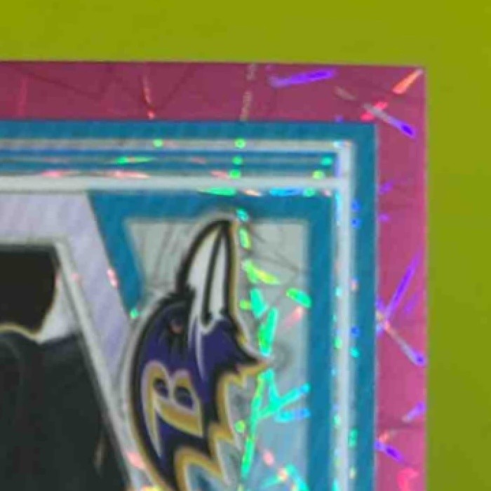 2025 Donruss Optic Malaki Starks Pink Velocity /99 #256 Baltimore Ravens