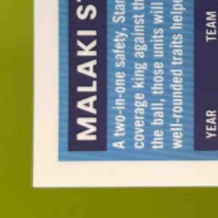2025 Donruss Optic Malaki Starks Pink Velocity /99 #256 Baltimore Ravens