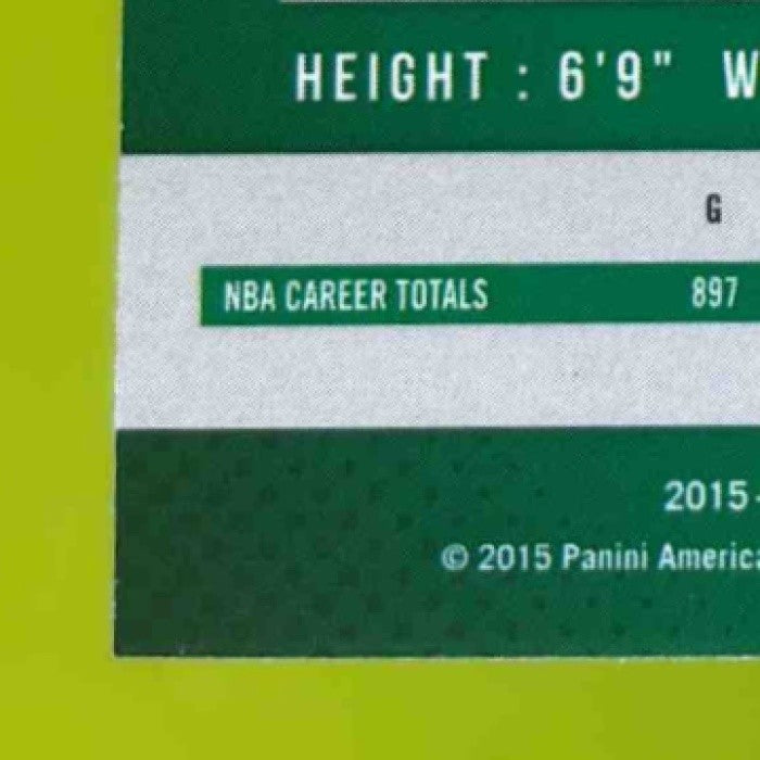 2015-16 Panini Prizm Larry Bird Silver Prizms #261 Boston Celtics