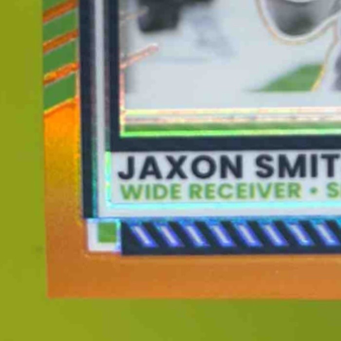 2025 Panini Donruss Optic Jaxon Smith-Njigba Orange /299 #7 Seattle Seahawks