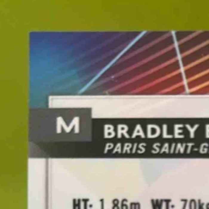 2023-24 Topps Finest Bradley Barcola Speckle Green /125 #102 RC Germain