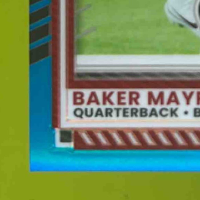 2025 Panini Donruss Optic Baker Mayfield Aqua /349 #148 Tampa Bay Buccaneers