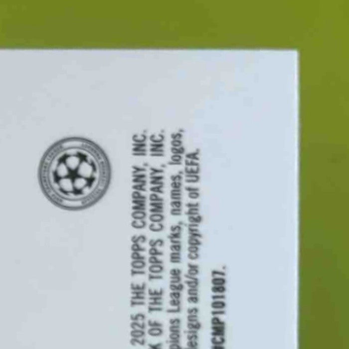 2024-25 Topps Merlin Chrome UEFA Club Competitions Kjell Watjen Atomic #113