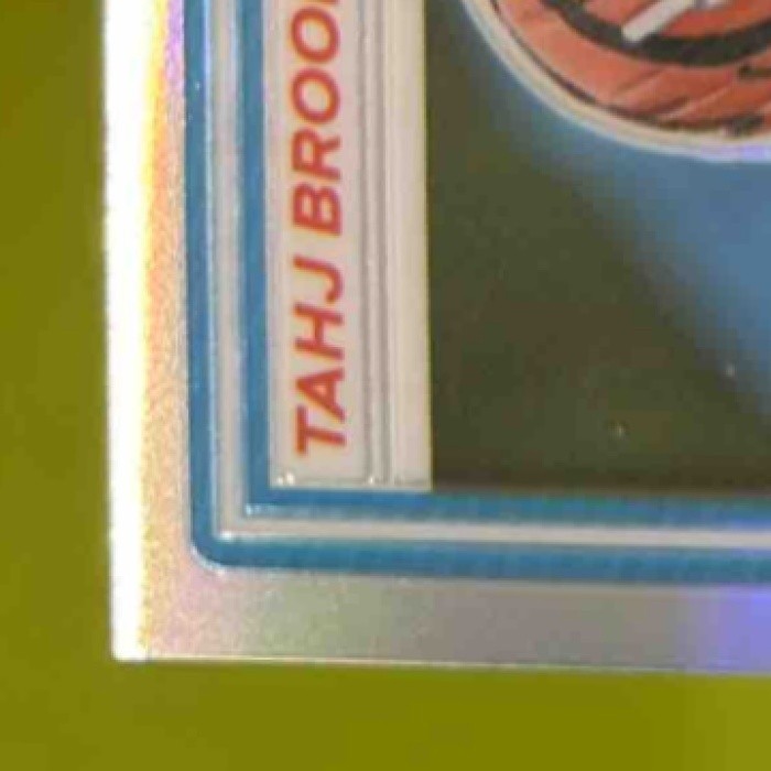 2025 Donruss Optic Tahj Brooks Auto Holo Prizm 99/199 #268 Cincinnati Bengals