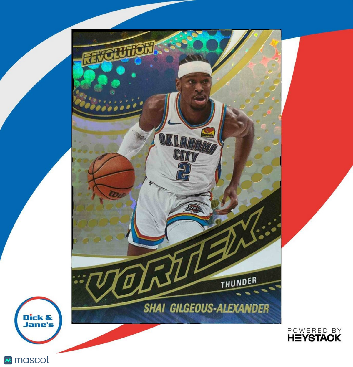 2024-25 Panini Revolution Shai Gilgeous-Alexander Vortex Oklahoma City Thunder