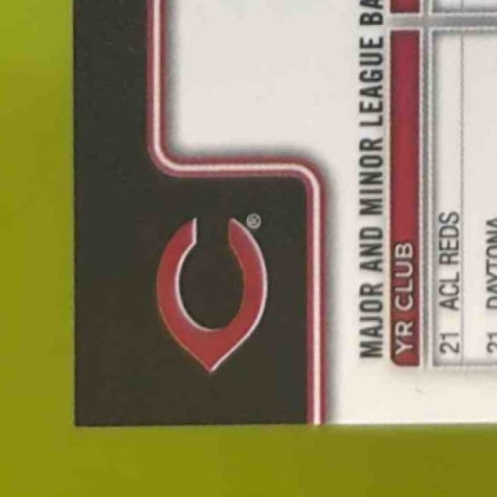 2025 Topps Chrome LogoFractor Blake Dunn Black AUTO /10 RC Cincinnati Reds