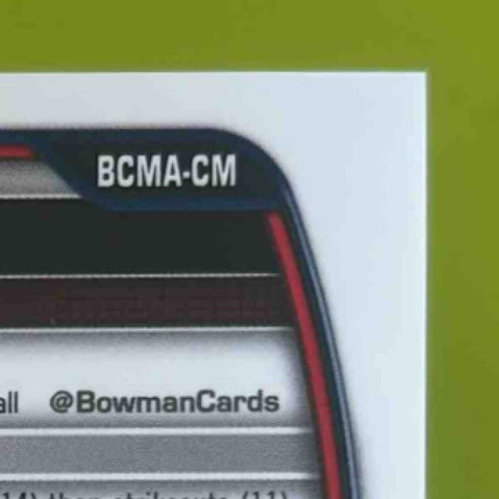 2023 Bowman Chrome Chase Meidroth Mojo Auto #BCMA-CM Boston Red Sox
