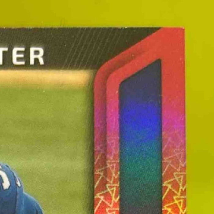 2025 Panini Certified Abdul Carter New Generation Jerseys Mirror Red /99 Giants