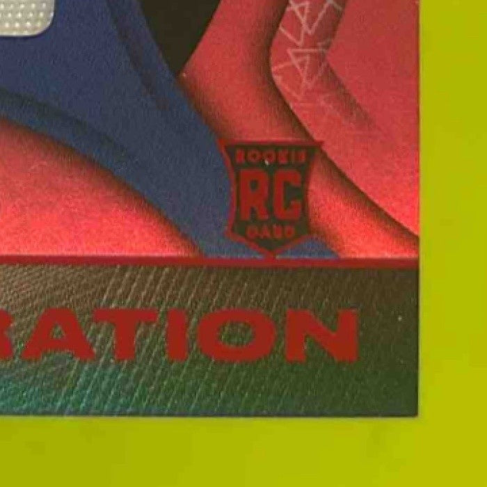 2025 Panini Certified Abdul Carter New Generation Jerseys Mirror Red /99 Giants