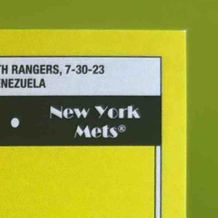 2025 Topps Luisangel Acuna 1990 Baseball Auto Series 2 #90B2-LA RC New York Mets