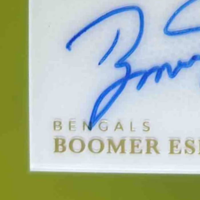 2025 Immaculate Collection Boomer Esiason Players Auto Triple Patch /99 Bengals